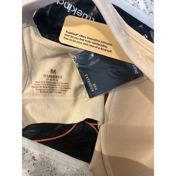 Truekind® Daily Comfort Wireless Shaper Bra Chai Medium - Picture 5 of 7